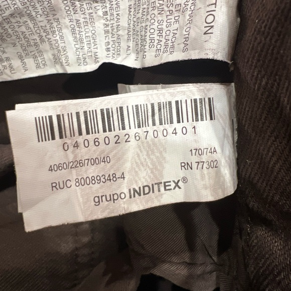 Zara Extra Wide Leg High Waist Jeans - Picture 6 of 7